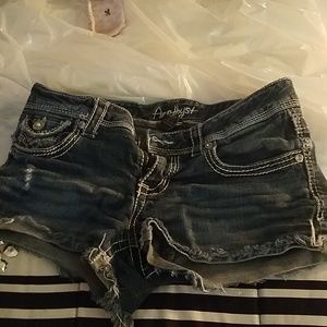Jean shorts